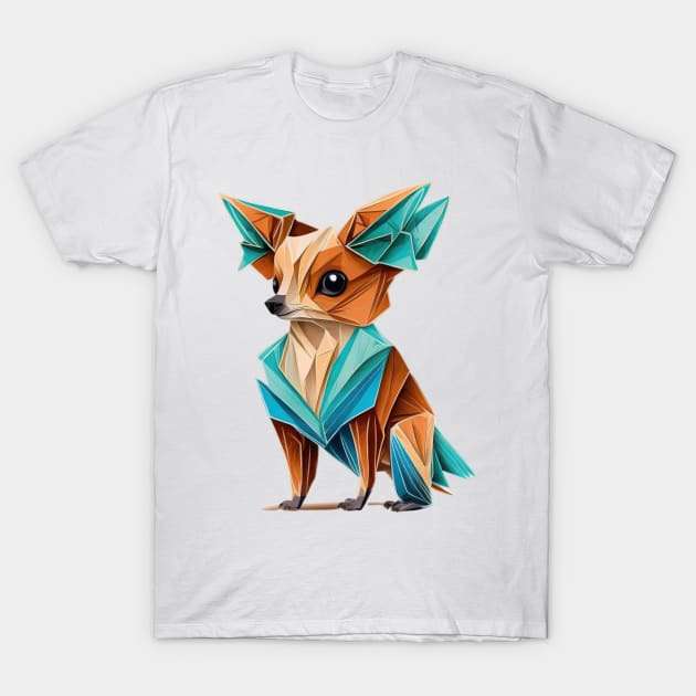 Fictional origami animal #24 T-Shirt by Micapox